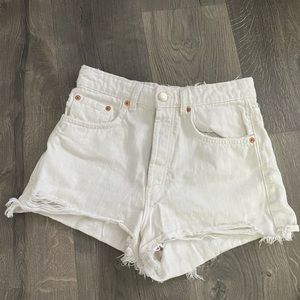 ZARA white shorts